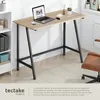 Bureau Newton - Bois clair industriel, Chêne Sonoma Voir les images du produit 4