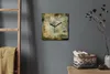 Coloray Uhr auf Leinwand 30x30 cm Wand Uhr Dekoration Produktbild-Vorschau 4