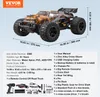 VEVOR Voiture télécommandée, échelle 1:10, voiture RC, Voir les images du produit 7