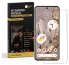 A product box for a screen protector is shown next to a smartphone displaying a screen protector. Produktbild-Vorschau