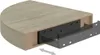 vidaXL Eck-Schweberegale 4 Stk. Eichen-Optik 25x25x3,8 cm Produktbild-Vorschau 12