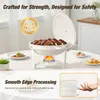 WARMOUNTS Chafing Dish 2er Set 5QT Buffet Warmhalter Rund Produktbild-Vorschau 4