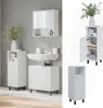 Midischrank Vicco Agasta Weiß 30 x 87.2 cm, Model 39644 Produktbild-Vorschau 2