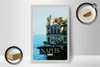 Holzschild Reise 12x18 cm Naples Italy Neapel Panorama Meer Produktbild-Vorschau 3