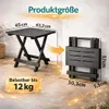 Klapptisch Beistelltisch Terrassen Camping Tisch Klappbar Produktbild-Vorschau 3