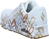 SKECHERS Uno Metallic Love Schuhe Damen weiss 41 Produktbild-Vorschau 55