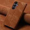 Leder Hülle für Samsung Galaxy S26, Brieftasche Flip Produktbild-Vorschau 3