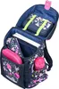 An open backpack with various school supplies inside. Anteprima dell’immagine prodotto