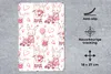 MuchoWow® Mauspad Mousepad Kaninchen - Liebe - Muster 18x27 Produktbild-Vorschau 2