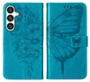 Galaxy S25 Hülle, Schmetterling Prägung Leder Kartenfächer Produktbild-Vorschau 2
