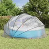 vidaXL Pool-Dome Transparent 472 x 460 x 229 cm PVC Náhled obrázku produktu 4