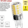 LED Lampe Classic JC / G9 / 4,2 W (40 W) / 470 lm / Warmweiß  Produktbild-Vorschau