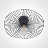 Lindby Deckenleuchte Ruota, schwarz, Metall, Ø 40 cm, E27 Produktbild-Vorschau 5