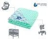 Babydecke für babys Baumwolle, 75x100, Wald mit minzer Produktbild-Vorschau 4