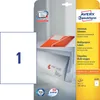 Avery Zweckform 6125 Étiquettes universelles, 210 x 297 mm, Voir les images du produit 21