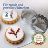Dr. Oetker Ausstecher-Set Ringe, gewellte Ausstechform für Produktbild-Vorschau 2