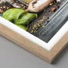 Gerahmtes Poster - Rahmen in heller Eiche - Gewürze Produktbild-Vorschau 2