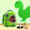 Dinosaurier Rucksack-Set | Tragbare Dino-Welt zum Spielen | Produktbild-Vorschau 4