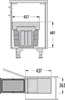 Hailo Mülleimer Küche Einbau 40-90cm Schrank 1x 28 L Produktbild-Vorschau 9