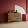 sweeek - Vintage-Kommode im Holzlook mit 6 Schubladen - Produktbild-Vorschau 4