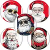BRUBAKER 5 Paar Weihnachtssocken - Cool Santa mit Produktbild-Vorschau 5