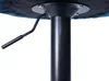A close-up view of the underside of a bar stool, showing the adjustment lever and the central support column. Anteprima dell’immagine prodotto