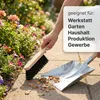 Holz Handfeger mit Metall Kehrschaufel Set Kehrblech Produktbild-Vorschau 2