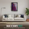 Avalo Wissellijst 80x60 cm Zwart - Diepe Fotolijst Box Productafbeelding-voorbeeld 2