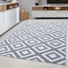 Tappeto a pelo corto, colore grigio, per soggiorno, forma Anteprima dell’immagine prodotto 2