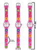 Pacific Time Kinder Armbanduhr Mädchen Uhr rosa Blumen Produktbild-Vorschau 2