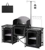 SucceBuy Klappbare Campingküche mit Campingschrank, Produktbild-Vorschau 1