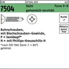 Reyher  7504-O(P) Bohrschraube 4,8x32 verzinkt Senkkopf Produktbild-Vorschau 1