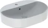 Geberit VariForm lavabo à poser elliptique, 600x450mm, avec Anteprima dell’immagine prodotto 1