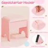 COSTWAY Coiffeuse pour enfants avec éclairage, Coiffeuse Voir les images du produit 8
