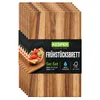 KESPER Frühstücksbrett, 5er Set, Akazie, 23x15cm Produktbild-Vorschau 1