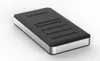 A 2.5-inch external hard drive with a textured black top and a silver metallic band around the edge. Produktbild-Vorschau