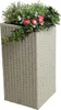 Polyrattan Blumenkübel Pflanzkübel 60 cm Rattan Blumentopf Produktbild-Vorschau 8