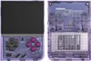 Front and back view of a purple handheld gaming console. Produktbild-Vorschau