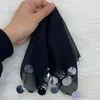 10x Schwarz Luxus Halay Mendili groß 30x30 cm Tanztücher Produktbild-Vorschau 2