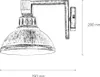 Wandlampe E27 in Kupfer antik Metall Holz Wohnzimmer Küche Produktbild-Vorschau 8