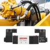 Pneumatický elektromagnetický ventil, 3 polohy, 5 ciest, Náhľad obrázku produktu 8