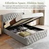 INONEFT Polsterbett Boxspringbett 140x200cm Bett mit Produktbild-Vorschau 3
