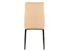 Sedia imbottita BRITA - beige / nero Anteprima dell’immagine prodotto 3