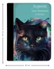 Zeugnismappe, Dokumentenmappe, Ordner A4, Katze schwarz Produktbild-Vorschau 2