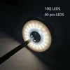 LED Nachtlichter Tischlampe Kabellos Dimmbar Aluminium Produktbild-Vorschau 3