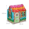 Relaxdays Spielzelt Landhaus-Design, HBT: 103 x 96 x 75 cm, Produktbild-Vorschau 4