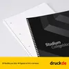 Bloc-notes universitaire DUO - 20 pièces - quadrillé et Voir les images du produit 4