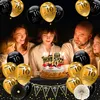 Celejoy® 10 Jahre 92-teilig Schwarz & Gold Produktbild-Vorschau 8