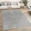 Outdoor Teppich wetterfest Boho & Skandi 3D-Optik für Produktbild-Vorschau 2