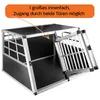 Hundetransportbox Hundebox Auto Alu Hunde Transportbox Produktbild-Vorschau 3